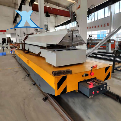 30t Heavy Load Transfer Cart Customization Color Bogie Rail Material Handling Equipment