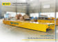 Workshop Rail Flat Cart Heavy Cargo Transfer Car Big Starting Power With Crane