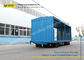 Heavy Industry Transporter Flexible Solid Covered Car Trailer 25T