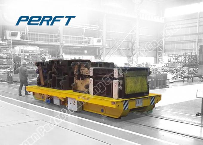 ​motorized coil cart on rail for industrial rail die material handling cart
