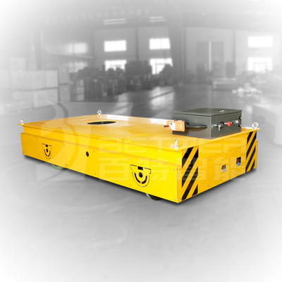 10T Material Handling Steerable Molten Metal Transfer Cart For Ware House