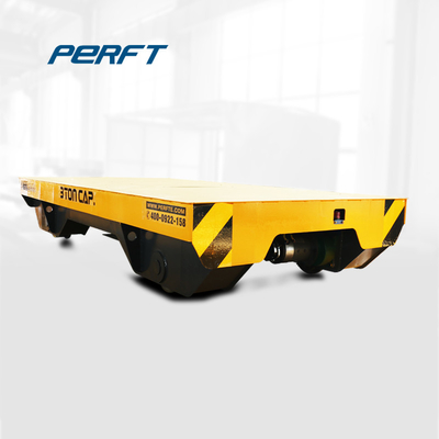 Battery Powered Coil Trolley Electric Transfer Cart That Can Run On Rail Turn