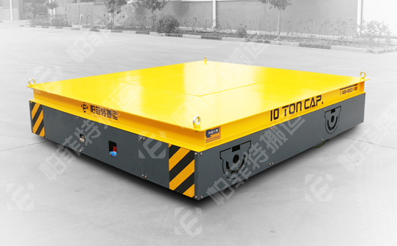 Steerable Molten Metal Transfer Cart Electric Trackless Motorized