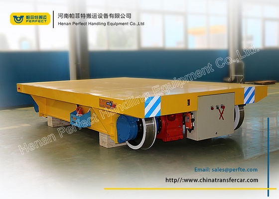 Customization Electric Rail Transfer Cart For Industrial Light Material Transportation