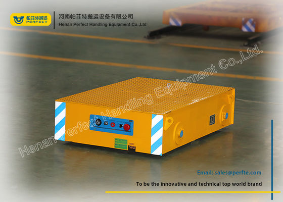5 Ton Rail Transfer Cart Steerable Turning Automated Trackless Car