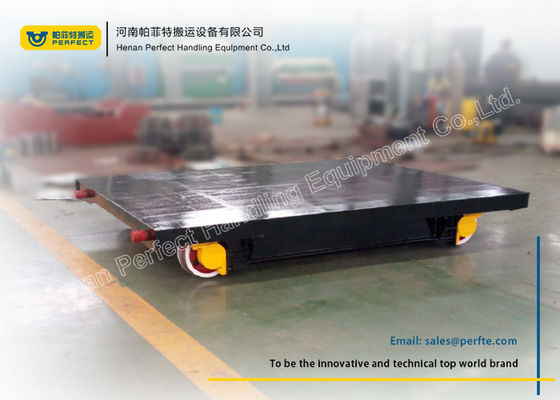 Anti - Explosion Flat Rail Transfer Trolley Storage Battery Powered Source