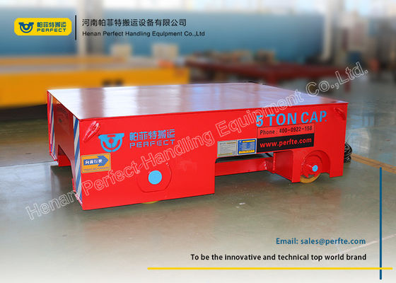 Construction Automated Guided Vehicles Towed Cable Trailer With Safety Device