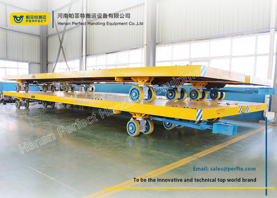 Cargo Transfer Flat Industrial Trailer Wear Resistant Polyurethane Solid Wheels