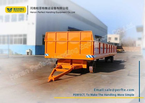 Solid Tyre Heavy Duty Plant Trailer 1 Ton - 100 Tons Large Load Capacity