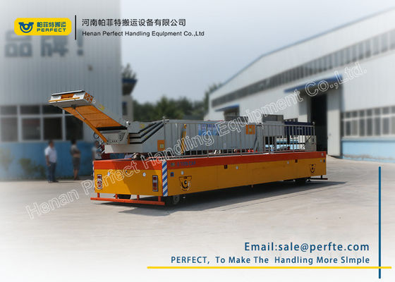 High Efficient Electric Material Handling Cart / Load Transfer Trolley