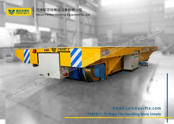Custom Battery Transfer Cart Electric Railway Platform for Building Site
