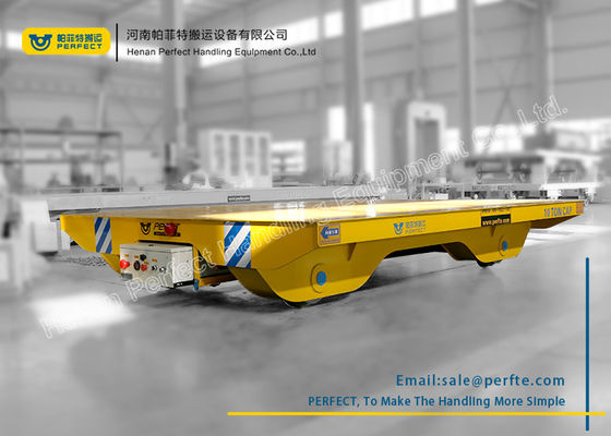 Cable Reel Powered Rail Die Transfer Cart With Remote & Handheld Control