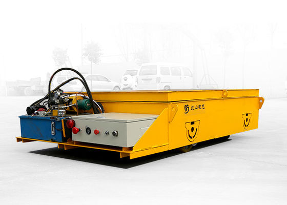 Electric Trackless Transfer Flat Car Industrial Transfer Trolleyr with Remote and Hand