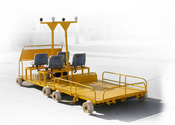 Double Tracks Running Rail Detection Automated Guided Vehicle For Scanning Steel Rails