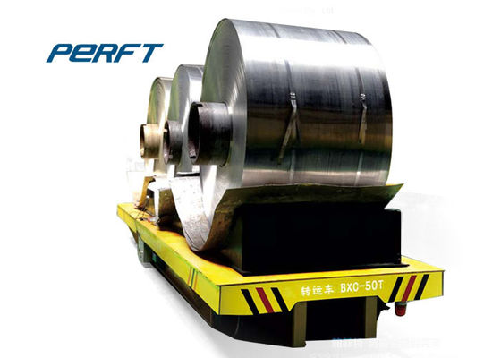 20 Ton Die Transfer Cart , Sheet Metal And Coils Material Handling Equipment