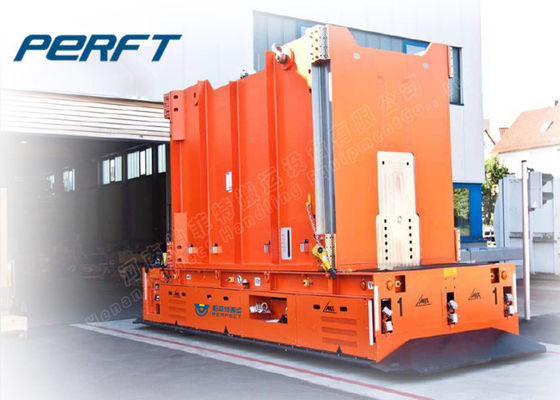 Heavy Duty Small Automated Guided Vehicles In Industrial Material Handing During Warehouse
