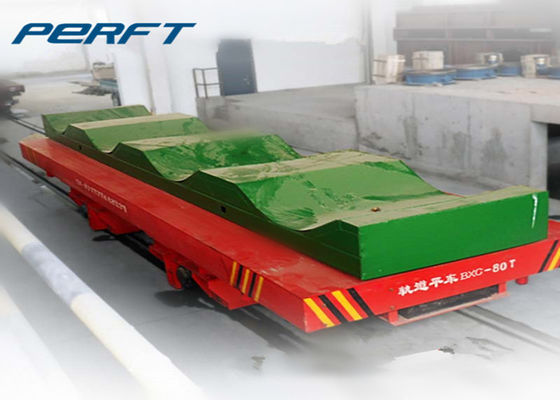 Industrial Material Handling Coil Transfer Trolley With V Groove Coil Transport Truck