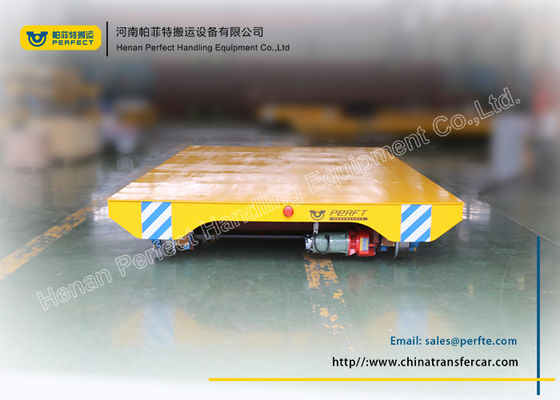 Industrial Low Voltage Material Transfer Cart , Workshop Material Transfer Equipment