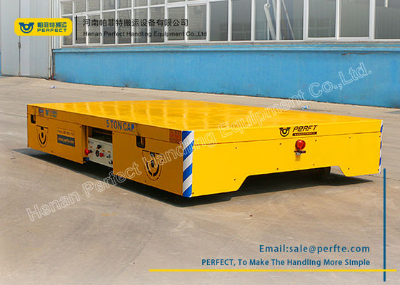 Heavy Industry Transport Trailer Material SGS Electric Transfer Cart Factory Use