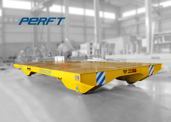 material shifting steel plant battery operated transfer trolley run on rails