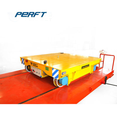 High Speed Material Handling Ferry Motorized Transfer Trolley On Railway