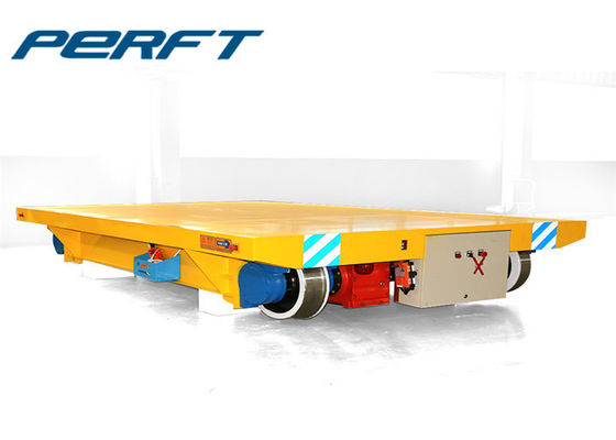 Rail Based Trolley Material Transfer Cart For Heavy Industrial Materials Handling