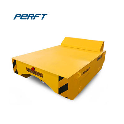 KPT Series Industrial Motorized Carts / Bed Rail Heavy Load Cart For Mold Transportation