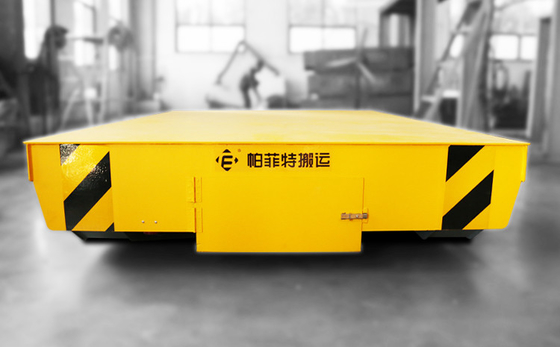 Cable Motorized Battery Powered Cart For Workshop Transfer Carriers