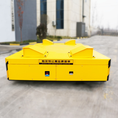 Battery Power Feeding Steel Structure Electric Transfer Cart For Handling Valves