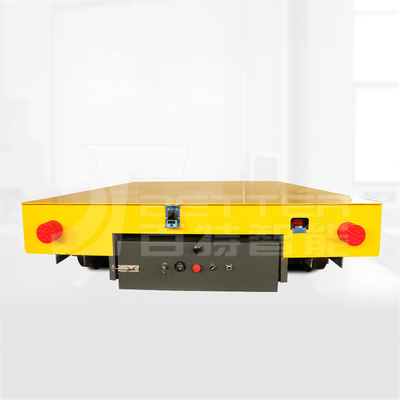 Motorized Electric Transfer Trolley 50t For Steel Factory Material