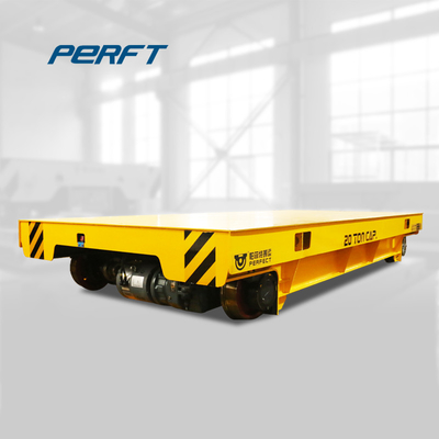 30T High Speed Seaport Motorized Rail Cart Container Using Electric Trailer Mover