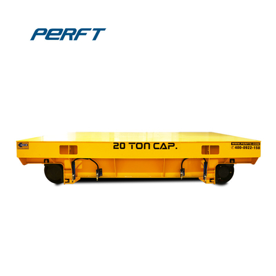 Heavy Load 50t Rail Operated Electric Coil Cart Low Voltage For Factories