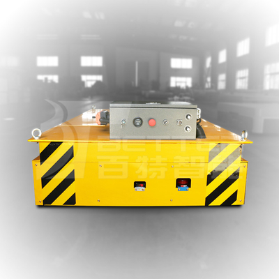 Motorized Transfer Trolley Battery Powered Transport Truck For Steel Industry