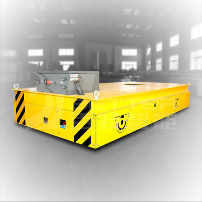 Motorized Transfer Trolley Battery Powered Transport Truck For Steel Industry