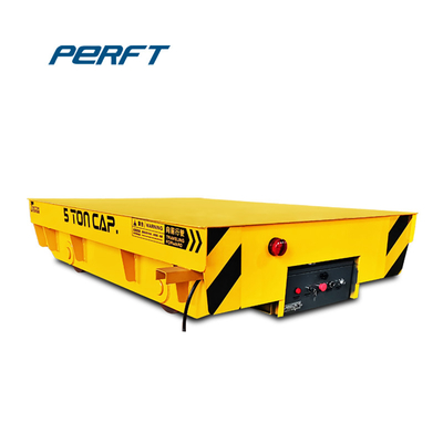 Heavy Cargo Transportation Self Propelled Rail Transfer Cart