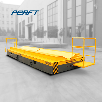 Industrial Heavy Duty Motorized Material Transfer Cart No Rail