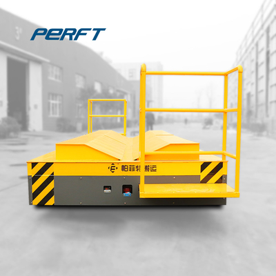 Industrial Heavy Duty Motorized Material Transfer Cart No Rail