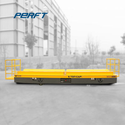 Industrial Heavy Duty Motorized Material Transfer Cart No Rail