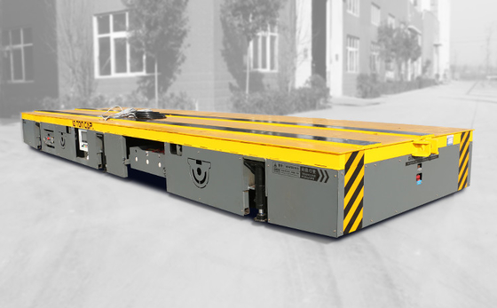 AC Powered Trackless Material Cart Pallet Handling Transfer Car