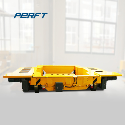 Heavy Loads Cargo Busbar Powered Transfer Cart Platform Trolley