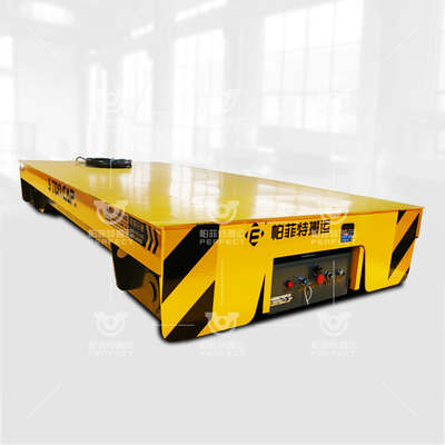 Automated Rail Haulers Coil Transfer Trolley Conducting Railways Powered