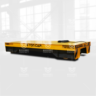 Automated Rail Haulers Coil Transfer Trolley Conducting Railways Powered