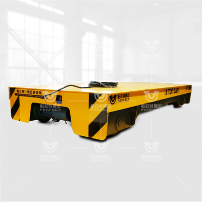 Automated Rail Haulers Coil Transfer Trolley Conducting Railways Powered