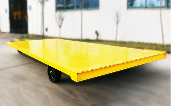 No Powered Cast Steel Plate Industry Railroad Trailer Forklift Towing Vehicle