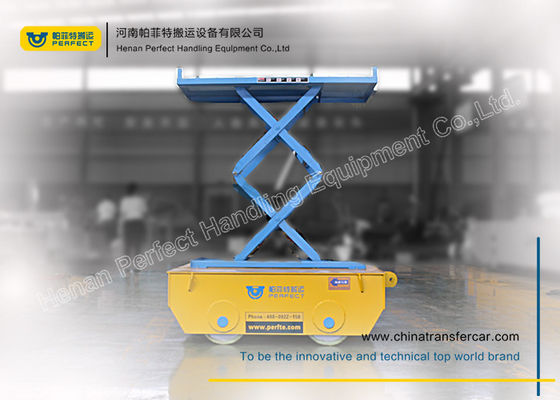 Heavy Load Scissor Lifts Electric 150t Battery Transfer Cart