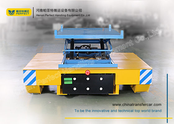 Heavy Load Scissor Lifts Electric 150t Battery Transfer Cart