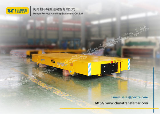 Customization Electric Coil Steel 1-100t Motorized Transfer Cart