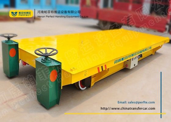 Customization Electric Coil Steel 1-100t Motorized Transfer Cart