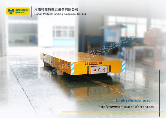 Motorized Electric 300t Battery Transfer Cart Material Handling Equipment