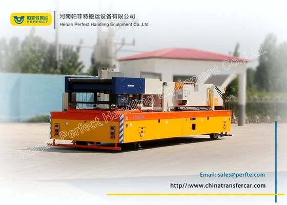 Motorized Electric 300t Battery Transfer Cart Material Handling Equipment